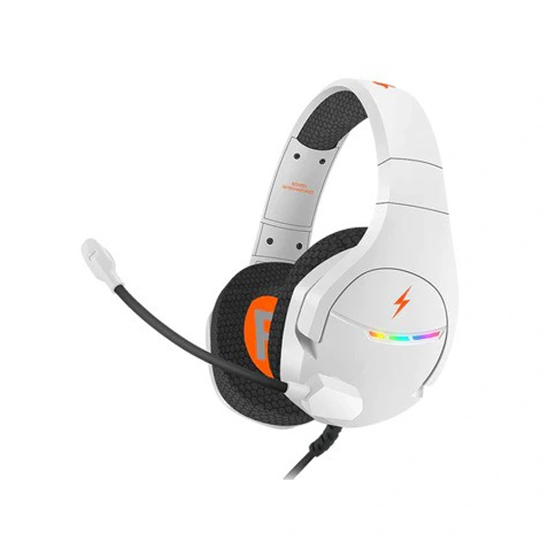 Fire-Boltt Fire Boltt Hyper Boltt B-BEE 50MM Driver Gaming Headphones - White - White