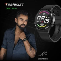 Fire-Boltt 360 Pro Bluetooth Calling Smart Watch - Tarnish Black - Tarnish Black