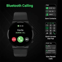 Fire-Boltt 360 Pro Bluetooth Calling Smart Watch - Tarnish Black - Tarnish Black