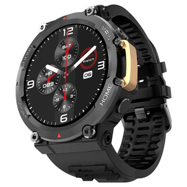Fire-Boltt Artillery 1.5” HD Display Smart Watch - Black - Black
