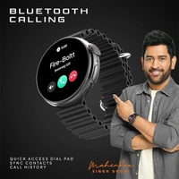 Fire-Boltt Asteroid 1.43” Super AMOLED Display Smart Watch - Black - Black