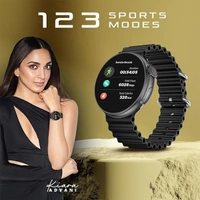 Fire-Boltt Asteroid 1.43” Super AMOLED Display Smart Watch - Black - Black