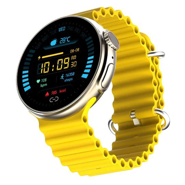 Fire-Boltt Asteroid 1.43” Super AMOLED Display Smart Watch - Yellow - Yellow