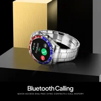Fire-Boltt Astra Luxury Stainless Steel Smart Watch - Gold Black - Gold Black