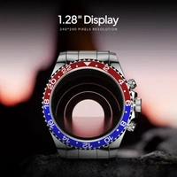 Fire-Boltt Astra Luxury Stainless Steel Smart Watch - Blue Red - Blue Red