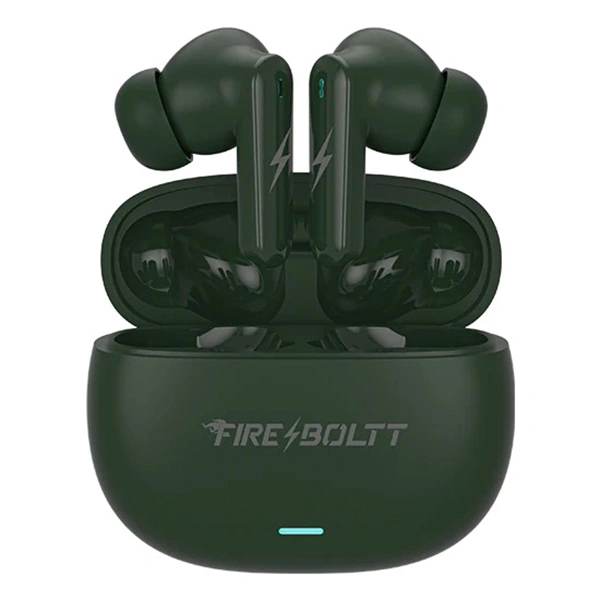 Fire-Boltt Aura TWS Earbuds with 40 Hours Playback - Green - Green