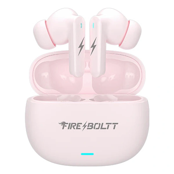 Fire-Boltt Aura TWS Earbuds with 40 Hours Playback - Pink - Pink