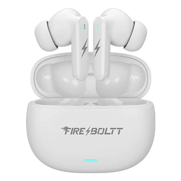 Fire-Boltt Aura TWS Earbuds with 40 Hours Playback - White - White