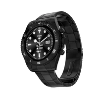 Fire-Boltt Avalanche Luxury Stainless Steel Smart Watch - Gold Black - Gold Black
