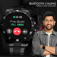 Fire-Boltt Avalanche Luxury Stainless Steel Smart Watch - Gold Black - Gold Black