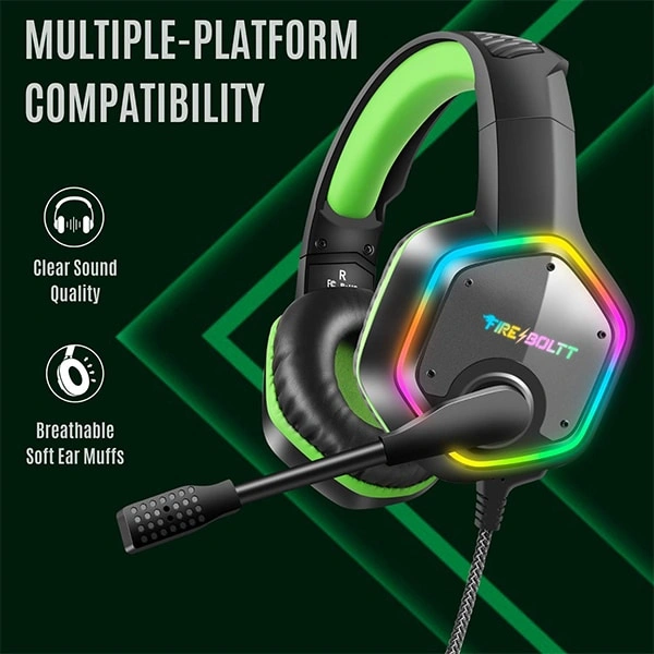 Fire-Boltt BGH1300 Wired Headphone