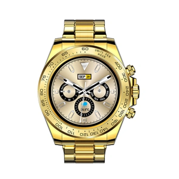 Fire-Boltt Blizzard 1.28" Luxury Watch With Bluetooth Calling - Mist Soft Gold - Mist Soft Gold