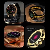 Fire-Boltt Blizzard 1.28" Luxury Watch With Bluetooth Calling - Mist Soft Gold - Mist Soft Gold