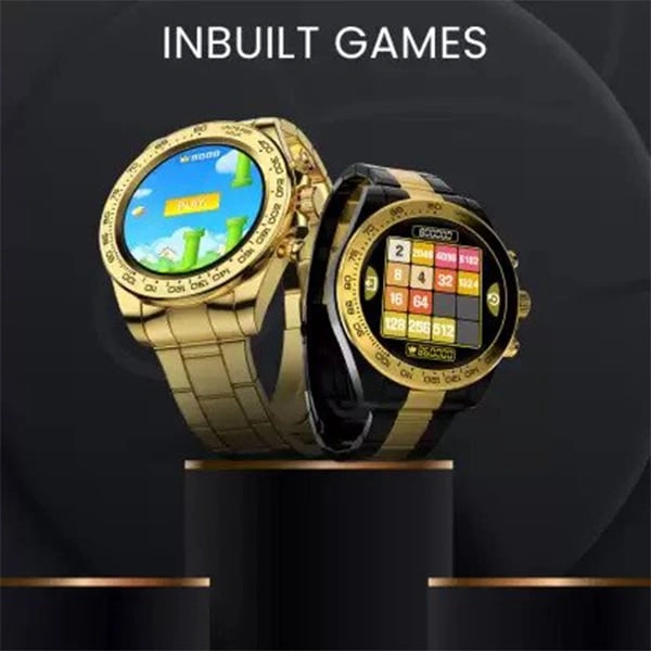 Fire-Boltt Blizzard 1.28" Luxury Watch With Bluetooth Calling - Mist Soft Gold - Mist Soft Gold