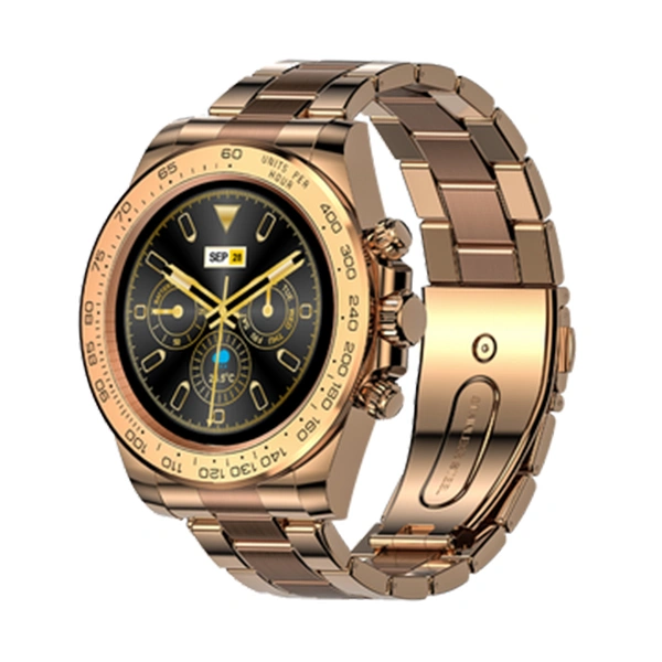 Fire-Boltt Blizzard 1.28" Luxury Watch With Bluetooth Calling - Rose Gold - Rose Gold