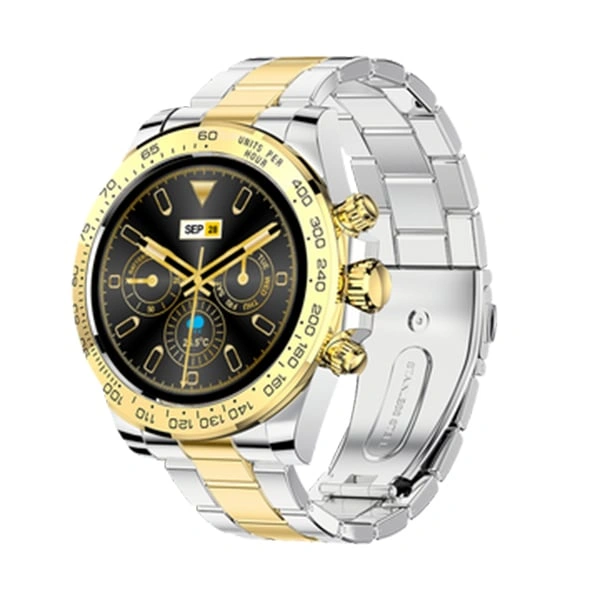 Fire-Boltt Blizzard 1.28" Luxury Watch With Bluetooth Calling - Mist Soft Gold - Mist Soft Gold