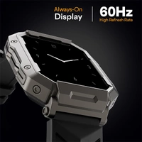 Fire-Boltt Cobra 1.78" AMOLED Army Grade Build Smartwatch - Active Black - Active Black