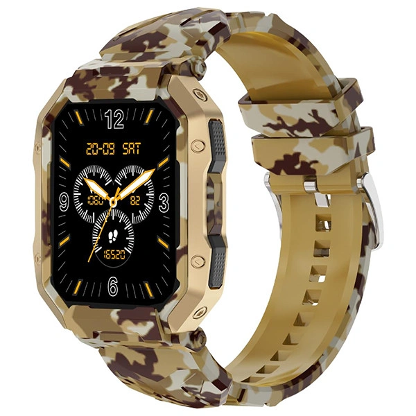 Fire-Boltt Cobra 1.78" AMOLED Army Grade Build Smartwatch - Camo Sand - Camo Sand