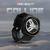 Fire-Boltt Collide 1.32" Display Smartwatch - Brown - Brown
