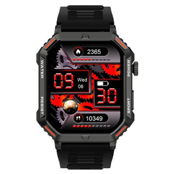 Fire-Boltt Commando Smartwatch with Bluetooth Calling - Camo Green - Camo Green