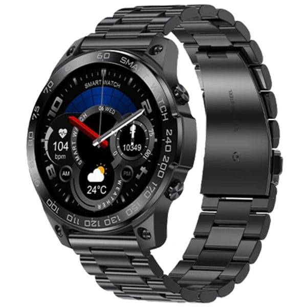 Fire-Boltt Dagger Luxe Smartwatch With Bluetooth Calling 1.43" AMOLED Display - Silver - Silver