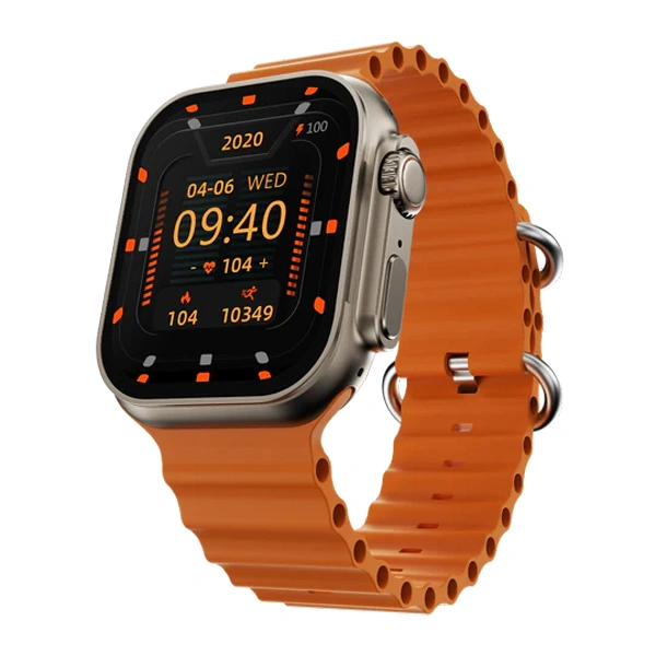 Fire-Boltt Dapper’s 54.61 mm IPS Big Screen Smartwatch - Orange - Orange