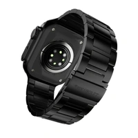 Fire-Boltt Dapper’s 54.61 mm IPS Big Screen Smartwatch - Titanium Beige Chain - Titanium Beige Chain
