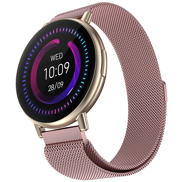 Fire-Boltt Destiny 1.39'' Stainless Steel Smartwatch - Pink - Pink