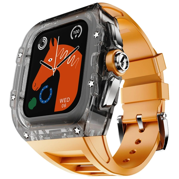 Fire-Boltt Diablo 1.95" Full IPS Touch Screen Smartwatch - Orange - Orange