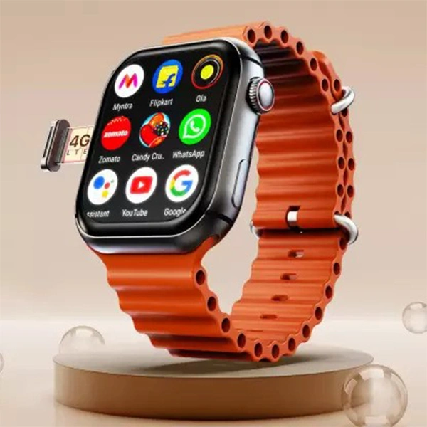 Fire-Boltt Dream Wi-Fi+4G SIM Android OS Wristphone - Coral Breeze - Coral Breeze