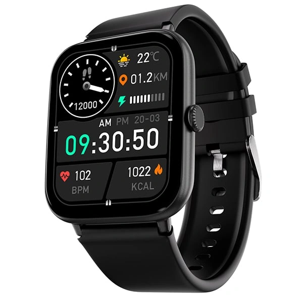 Fire-Boltt Dynamite Calling Smartwatch - Black - Black