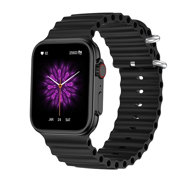 Fire-Boltt Edge 1.78" AMOLED Bluetooth Calling Smart Watch with AI Voice Assistant - Pink - Pink