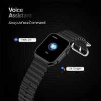 Fire-Boltt Edge 1.78" AMOLED Bluetooth Calling Smart Watch with AI Voice Assistant - Pink - Pink