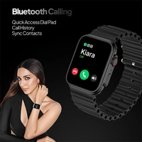 Fire-Boltt Edge 1.78" AMOLED Bluetooth Calling Smart Watch with AI Voice Assistant - Pink - Pink