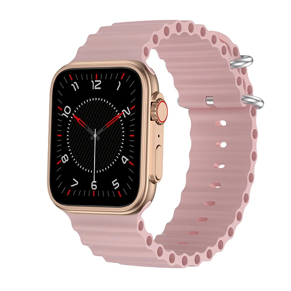 Fire-Boltt Edge 1.78" AMOLED Bluetooth Calling Smart Watch with AI Voice Assistant - Pink - Pink