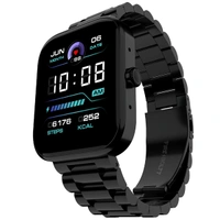 Fire-Boltt Encore Stainless Steel Smart Watch With 1.83” Full Touch Screen Display - Silver - Silver