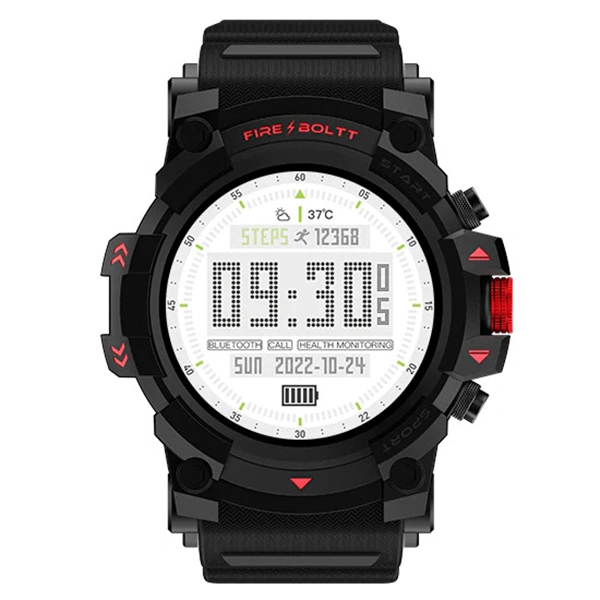 Fire-Boltt Expedition Experience Ultimate Outdoor Adventure With Smartwatch - Wildwood Green - Wildwood Green