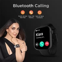 Fire-Boltt Fighter 1.81 Inch Bluetooth Calling Smartwatch with AI Voice Assistant - Blue - Blue