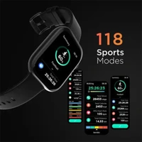 Fire-Boltt Fighter 1.81 Inch Bluetooth Calling Smartwatch with AI Voice Assistant - Blue - Blue