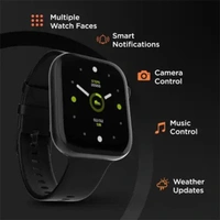 Fire-Boltt Fighter 1.81 Inch Bluetooth Calling Smartwatch with AI Voice Assistant - Blue - Blue