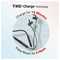 Fire-Boltt Fire Band Pro 301 Wireless Neckband - Blue - Blue