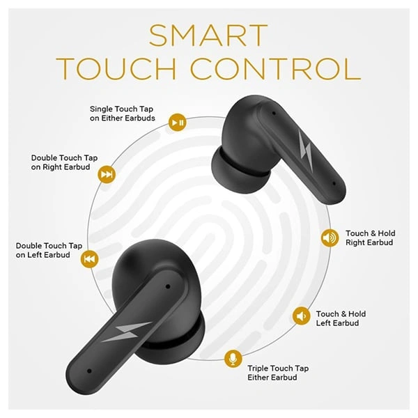 Fire-Boltt Fire Pods Melody ENC 501 Earbuds - Blue - Blue