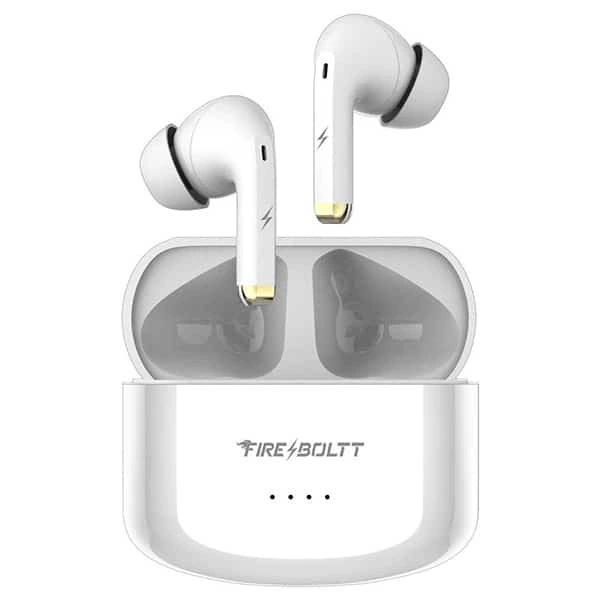 Fire-Boltt Fire Pods Ninja Pro G411 Earbuds - White - White