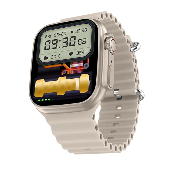 Fire-Boltt Gladiator 1.96" Biggest Display Smart Watch with Bluetooth Calling - Aqua Loop Light Gold - Aqua Loop Light Gold