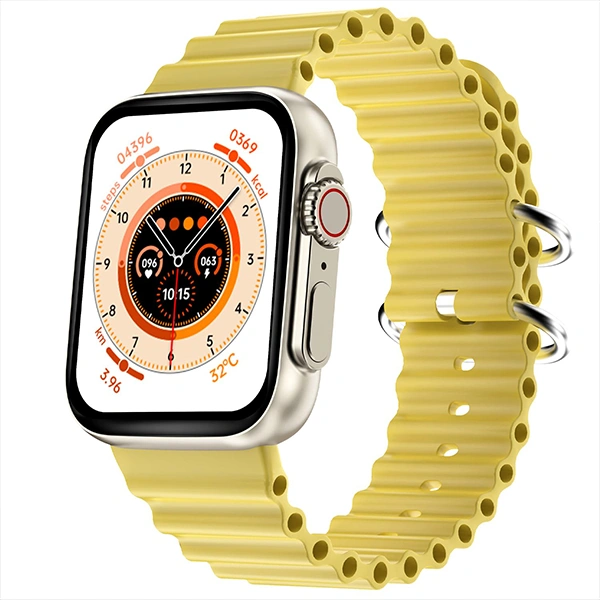 Fire-Boltt Gladiator 1.96" Biggest Display Smart Watch with Bluetooth Calling - Aqua Loop Light Yellow - Aqua Loop Light Yellow