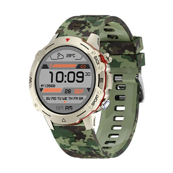 Fire-Boltt Grenade Bsw137 Bluetooth Calling 1.39 Inch Smart Watch - Orange - Orange