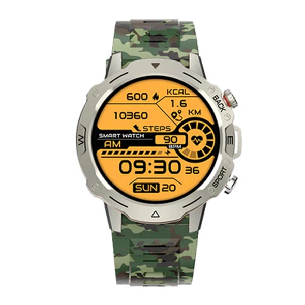 Fire-Boltt Grenade Bsw137 Bluetooth Calling 1.39 Inch Smart Watch - Orange - Orange