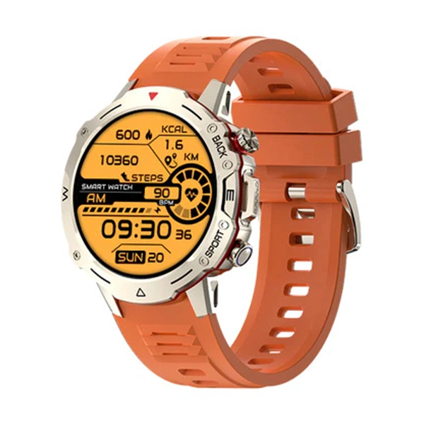 Fire-Boltt Grenade Bsw137 Bluetooth Calling 1.39 Inch Smart Watch - Orange - Orange