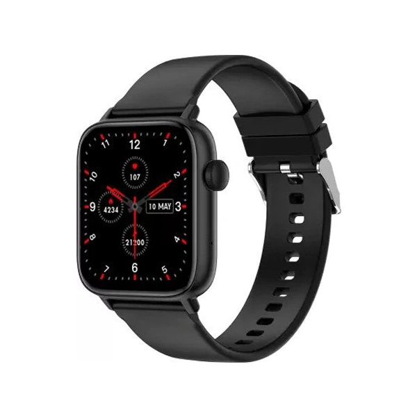 Fire-Boltt Hercules 1.83" Inch BT Calling With Voice Assist Smart Watch - Black - Black
