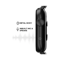 Fire-Boltt Hercules 1.83" Inch BT Calling With Voice Assist Smart Watch - Black - Black
